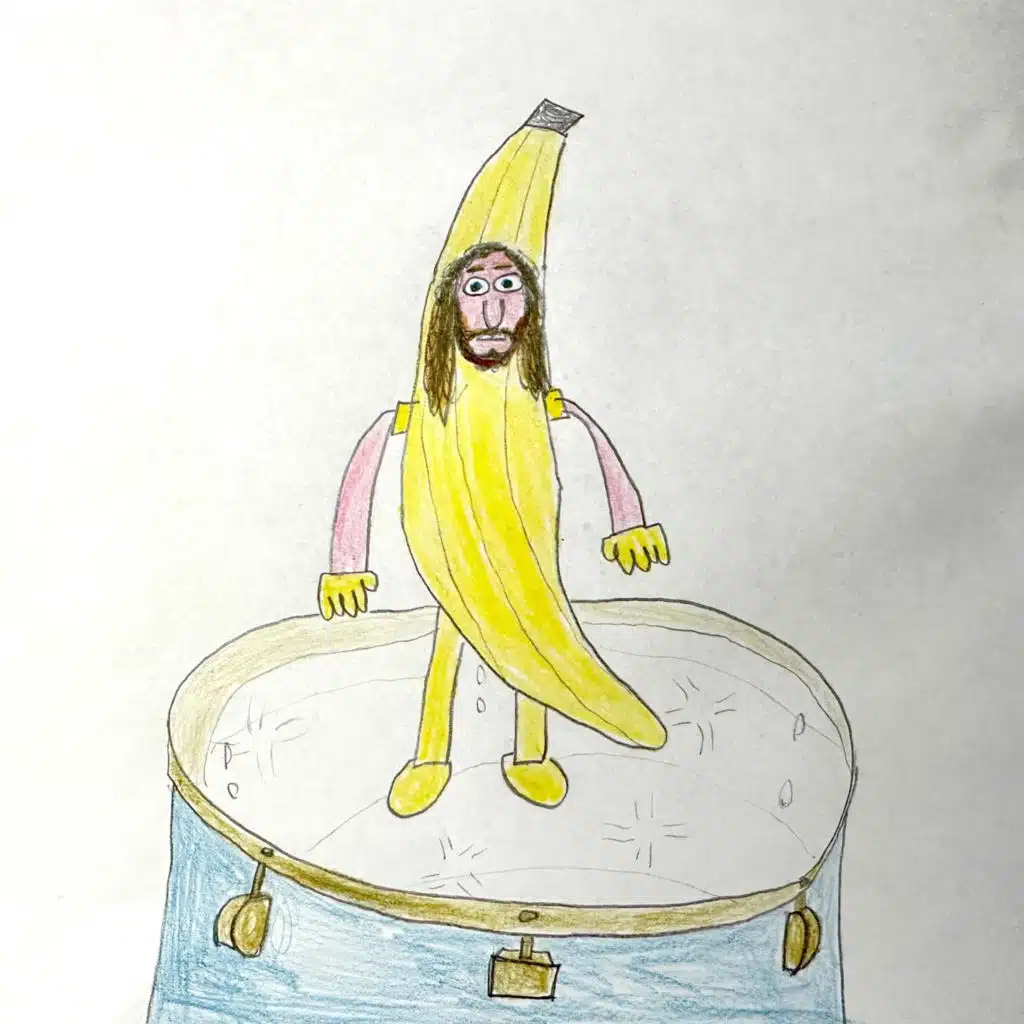 Banana On The Floor Tom
