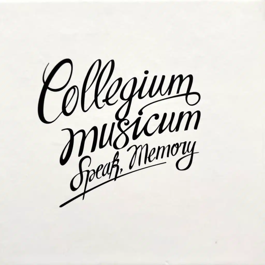 Speak, Memory (Live)