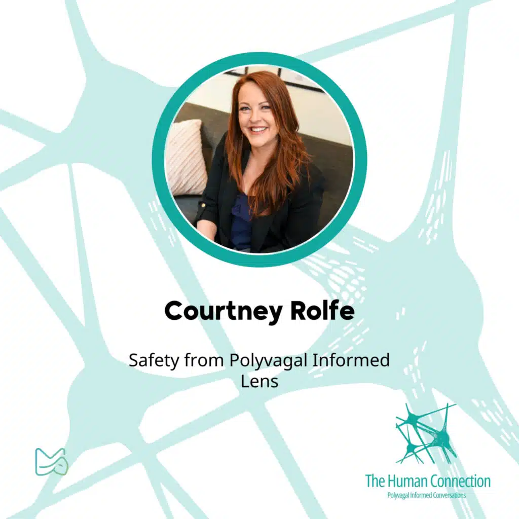 Ep#10: Conversation with Courtney Rolfe. Safety from polyvagal informed lens