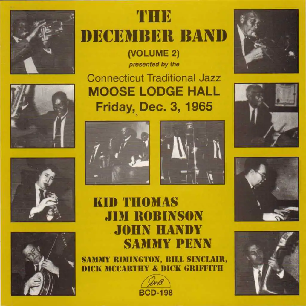 The December Band, Vol. 2 (feat. "Kid" Thomas Valentine, "Big" Jim Robinson, Sammy Rimington, "Capt." John Handy, Bill Sinclair, Dick Griffith, "Mouldy Dick" McCarthy & Sammy Penn)