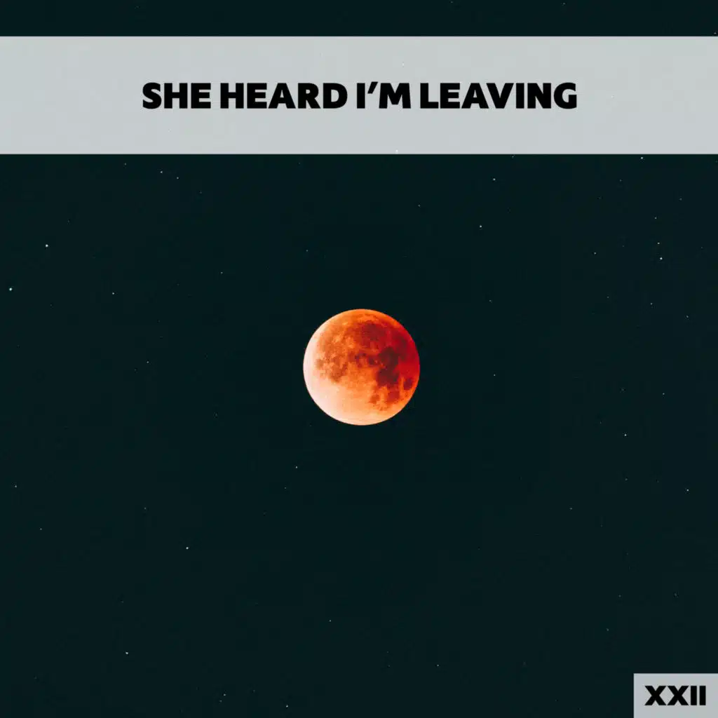 She Heard I'm Leaving XXII