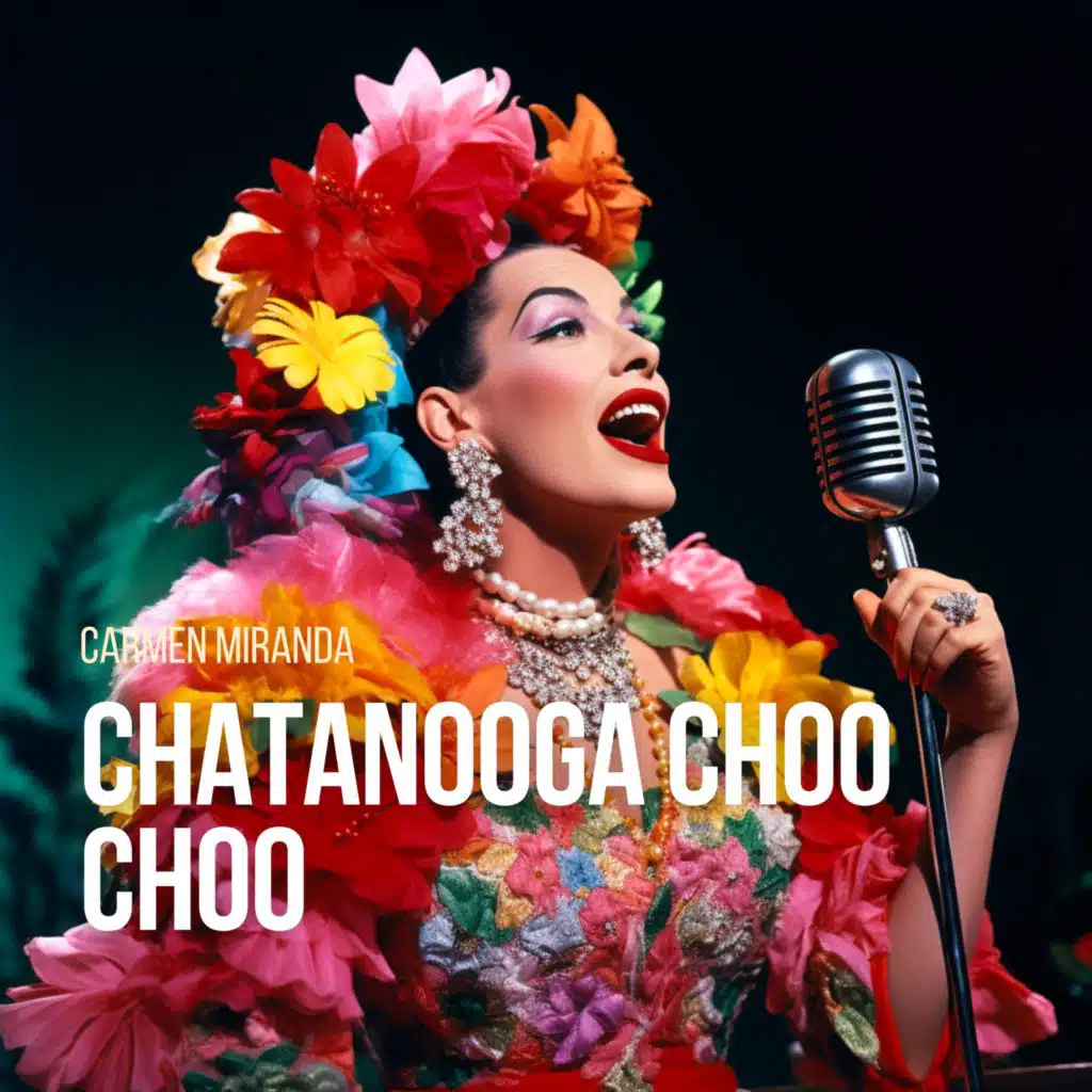 Carmen Miranda with Bando da Lua e Garoto