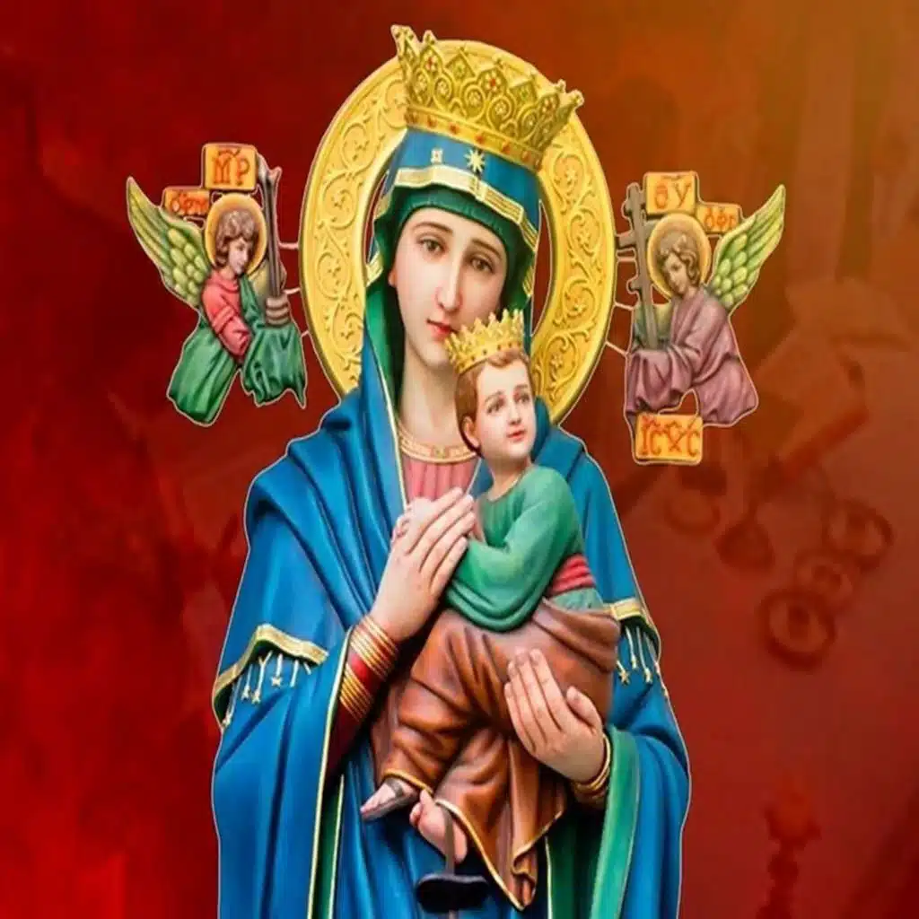 Santa Mãe do Perpétuo Socorro Sobre Nós Lançai Olhar