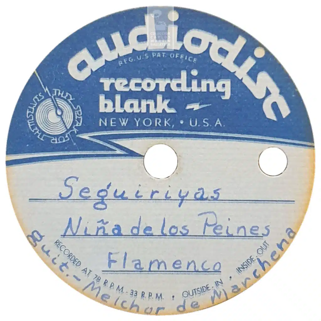 La Niña de los Peines con Melchor de Marchena