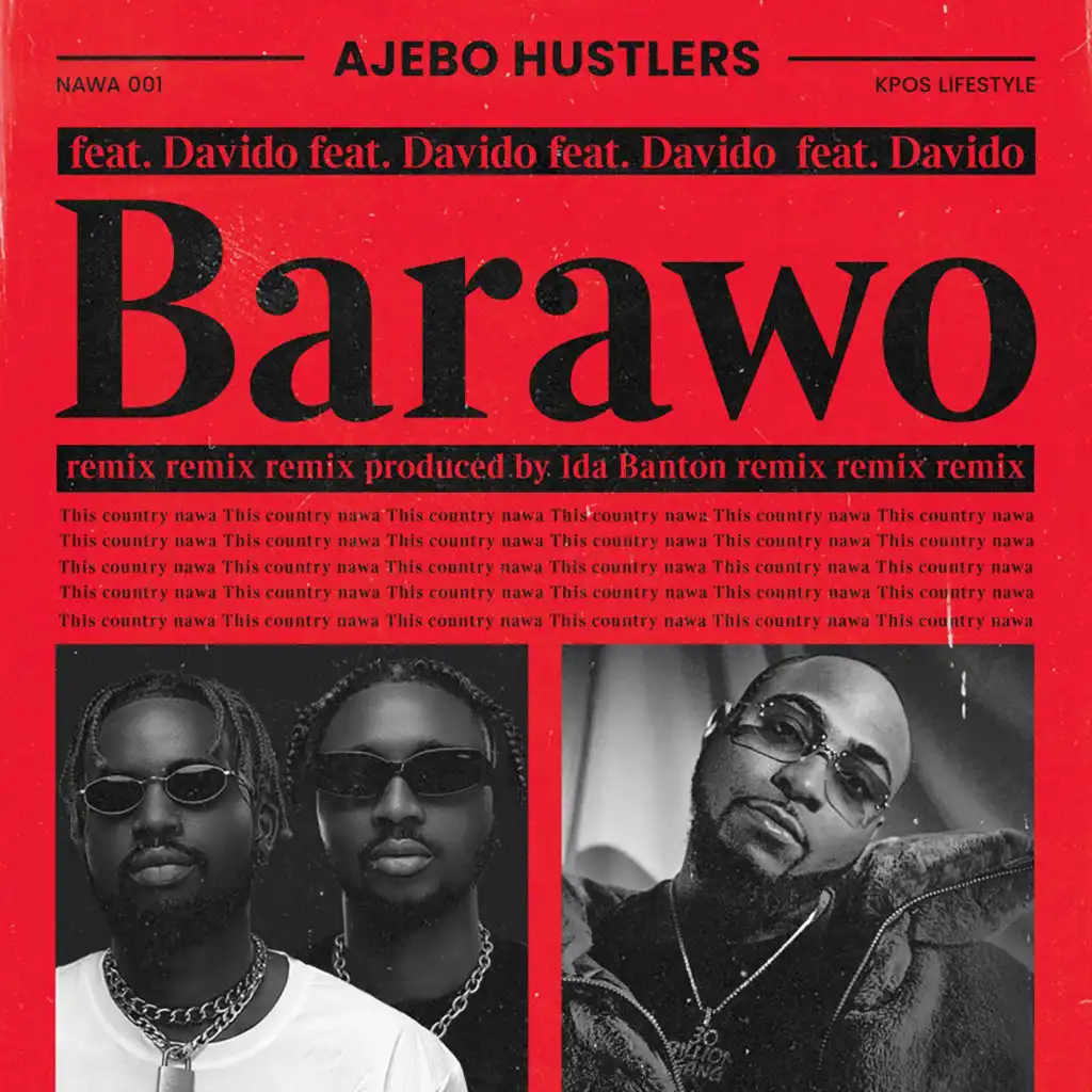 Barawo (Remix) [feat. Davido]