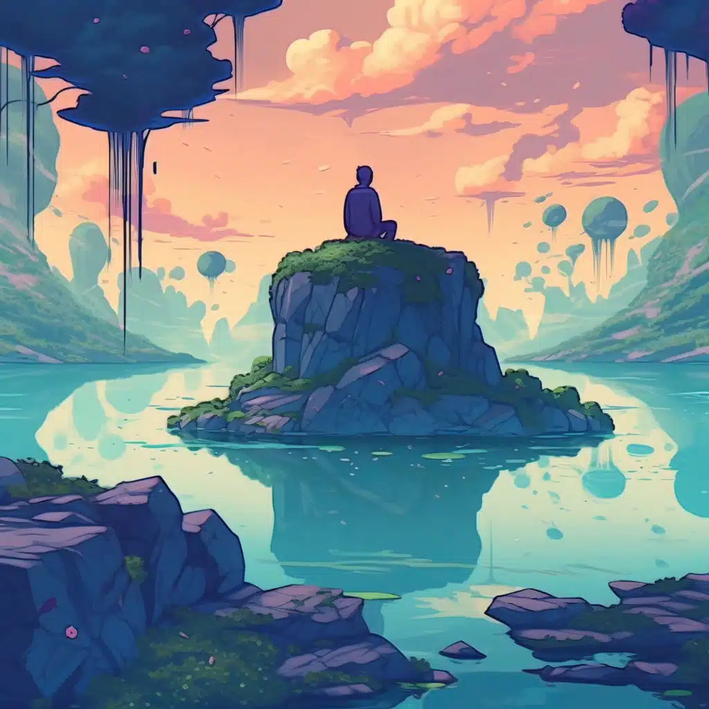 Flüsternde Weiden Rückzug