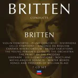 Peter Pears, Dietrich Fischer-Dieskau, London Symphony Chorus & Benjamin Britten