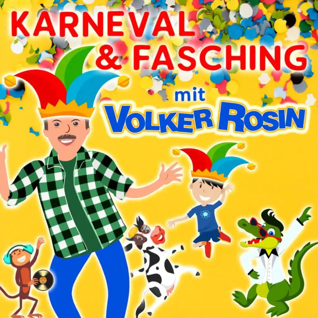 Kinderfasching & Karneval Kinderdisco mit Volker Rosin