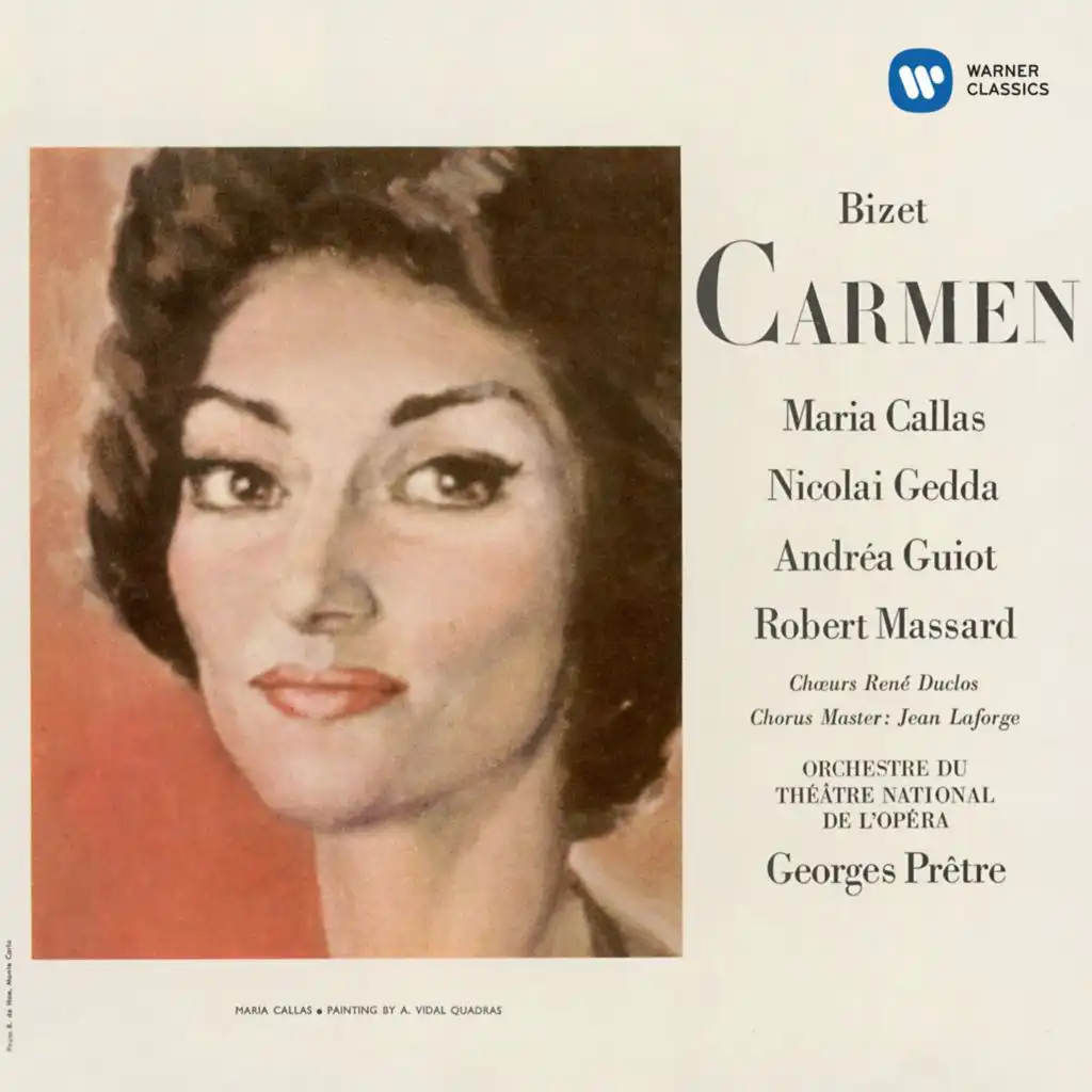 Carmen, Act 1: "La cloche a sonné" - "Dans l'air" (Chœur) [feat. Chœurs René Duclos]