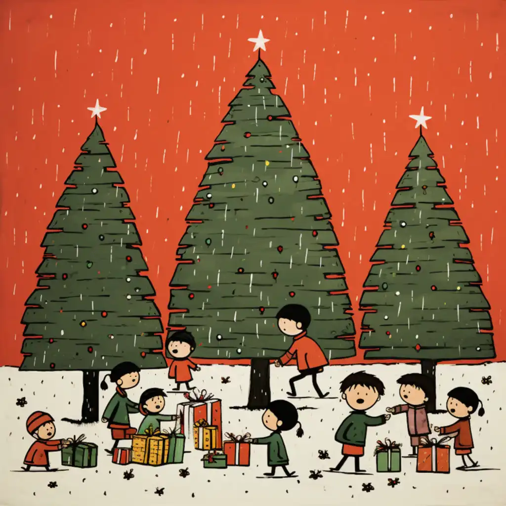 Kerstliedjes, Kerstmuziek & Kerstkinderen