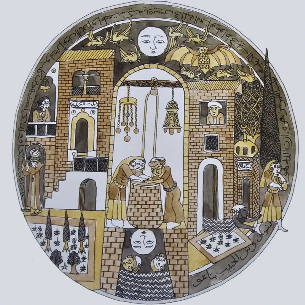 بيت الكريتليه - فلكلور مصري من السيدة زينب