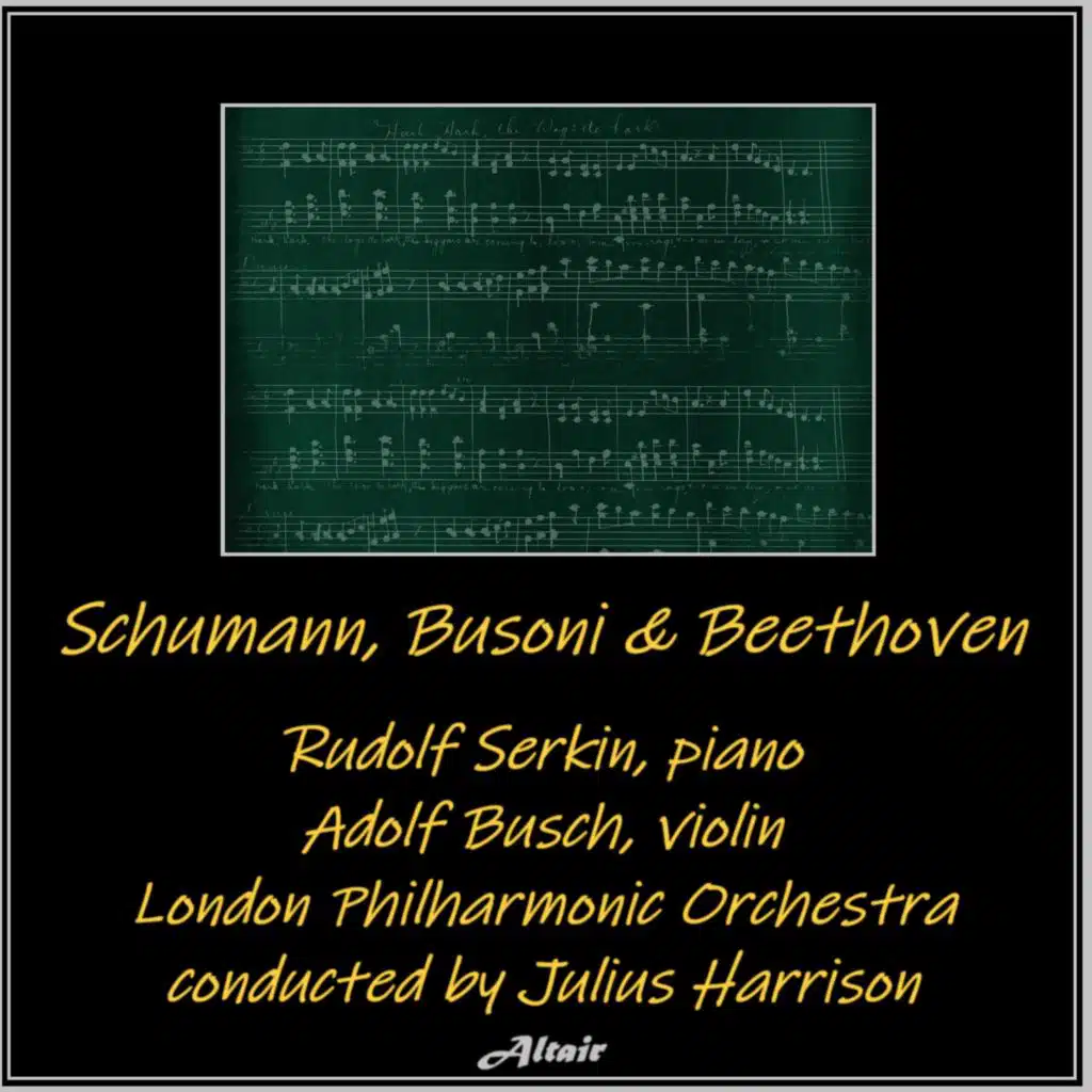 Rudolf Serkin & Adolf Busch