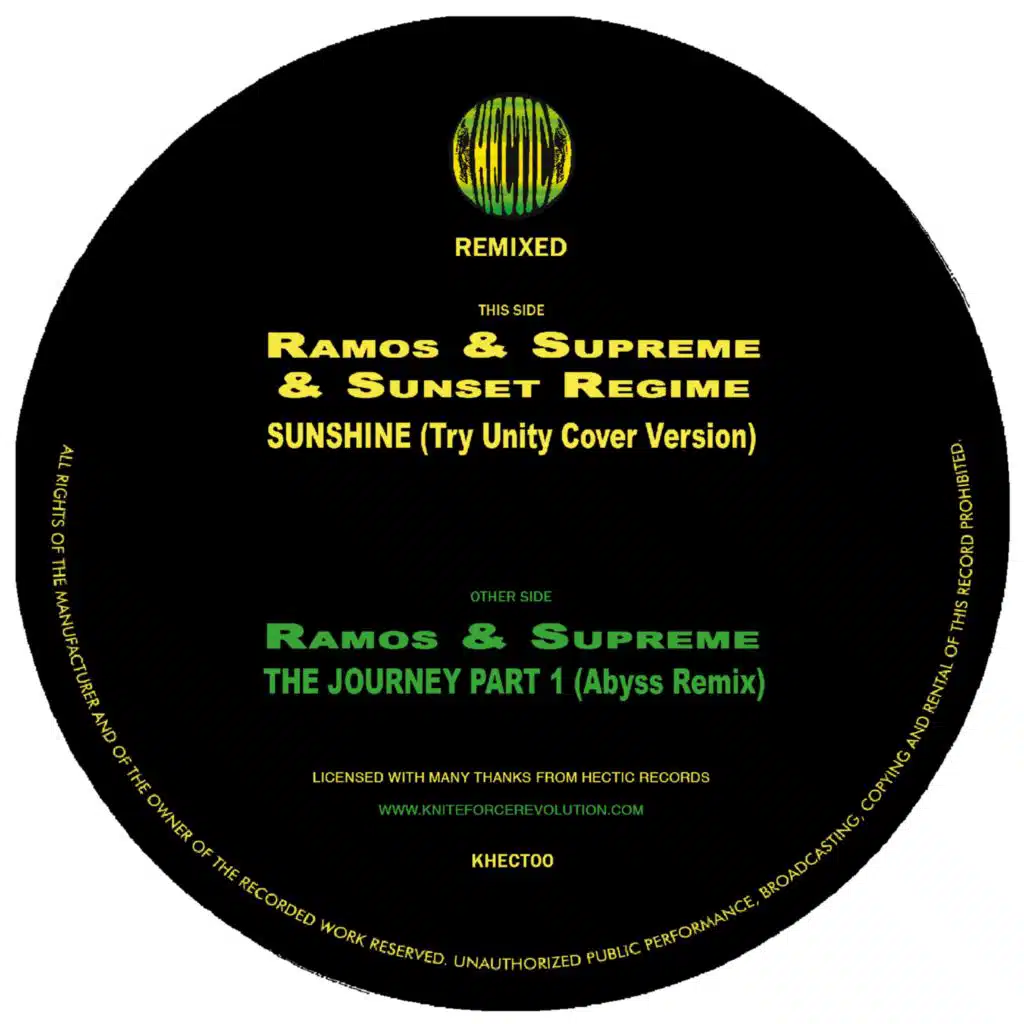 Sunshine (Try Unity Cover Version)