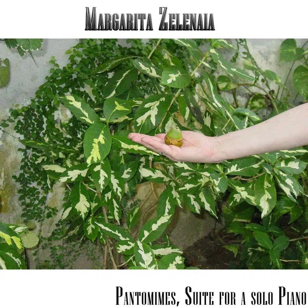 Pantomimes, suite for a solo piano