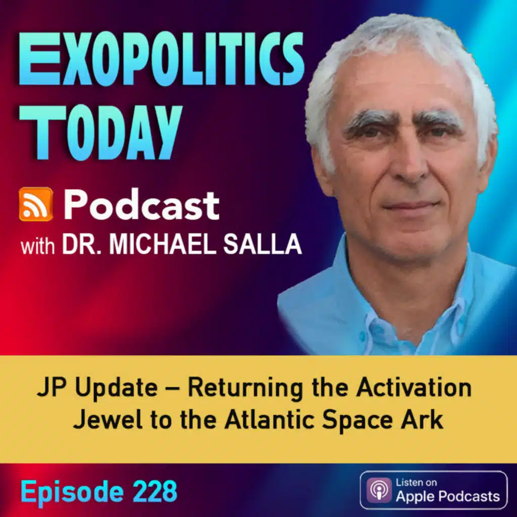JP Update – Returning the Activation Jewel to the Atlantic Space Ark 