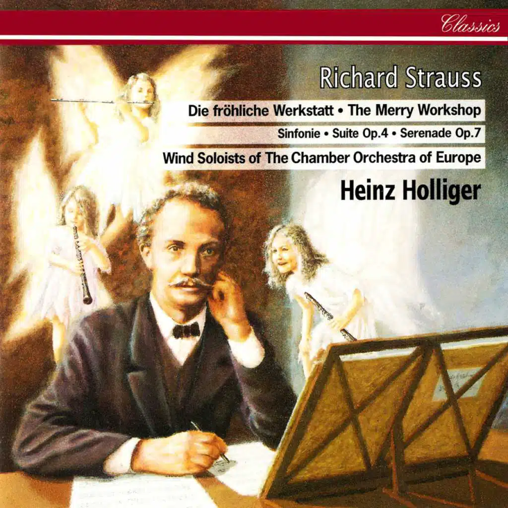R. Strauss: Symphony for Wind Instruments,"The Happy Workshop", TrV 291 - 3. Menuet (Etwas lebhaft) (un poco vivace)
