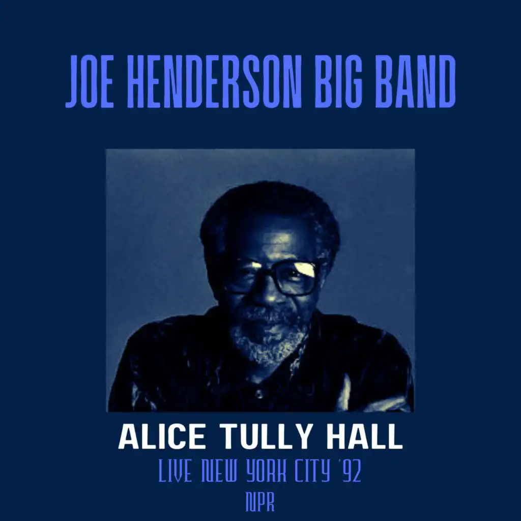 Alice Tully Hall (Live New York City '92)