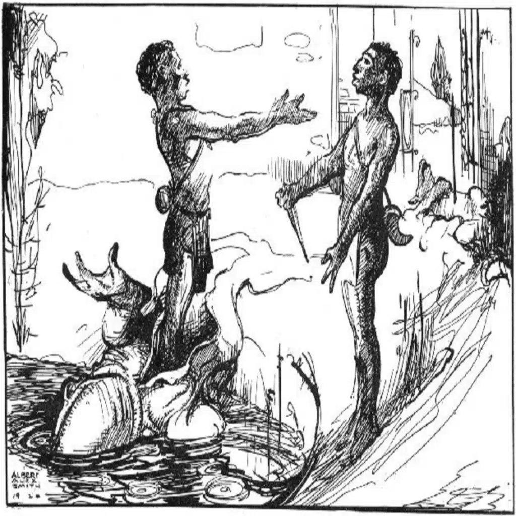 13| Reading my mother a bedtime story: the twin heroes