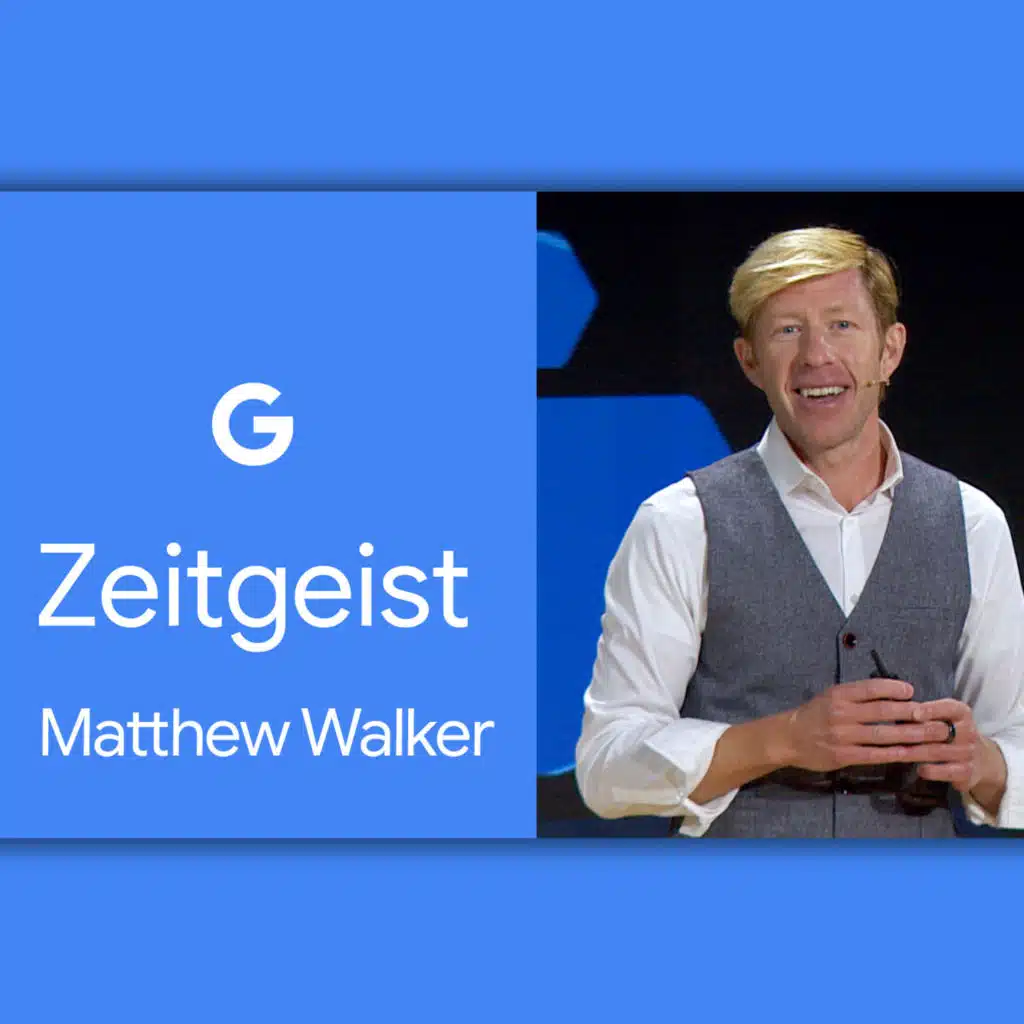 Matthew Walker: "The Shorter Your Sleep, The Shorter Your Life" | Zeitgeist 2019