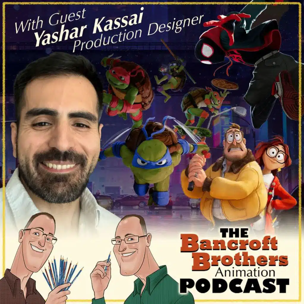 Yashar Kassai - TMNT Mutant Mayhem Production Designer