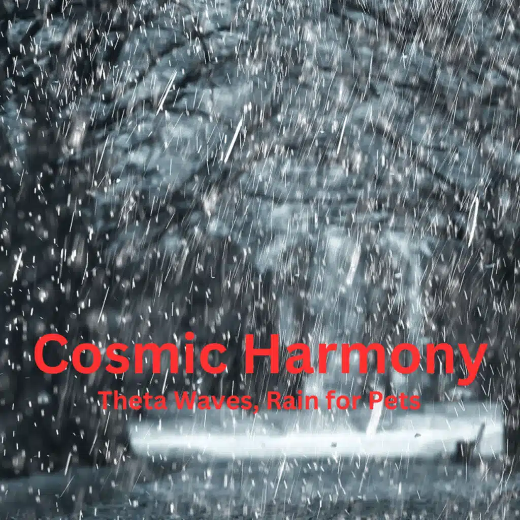 Cosmic Harmony: Theta Waves, Rain for Pets