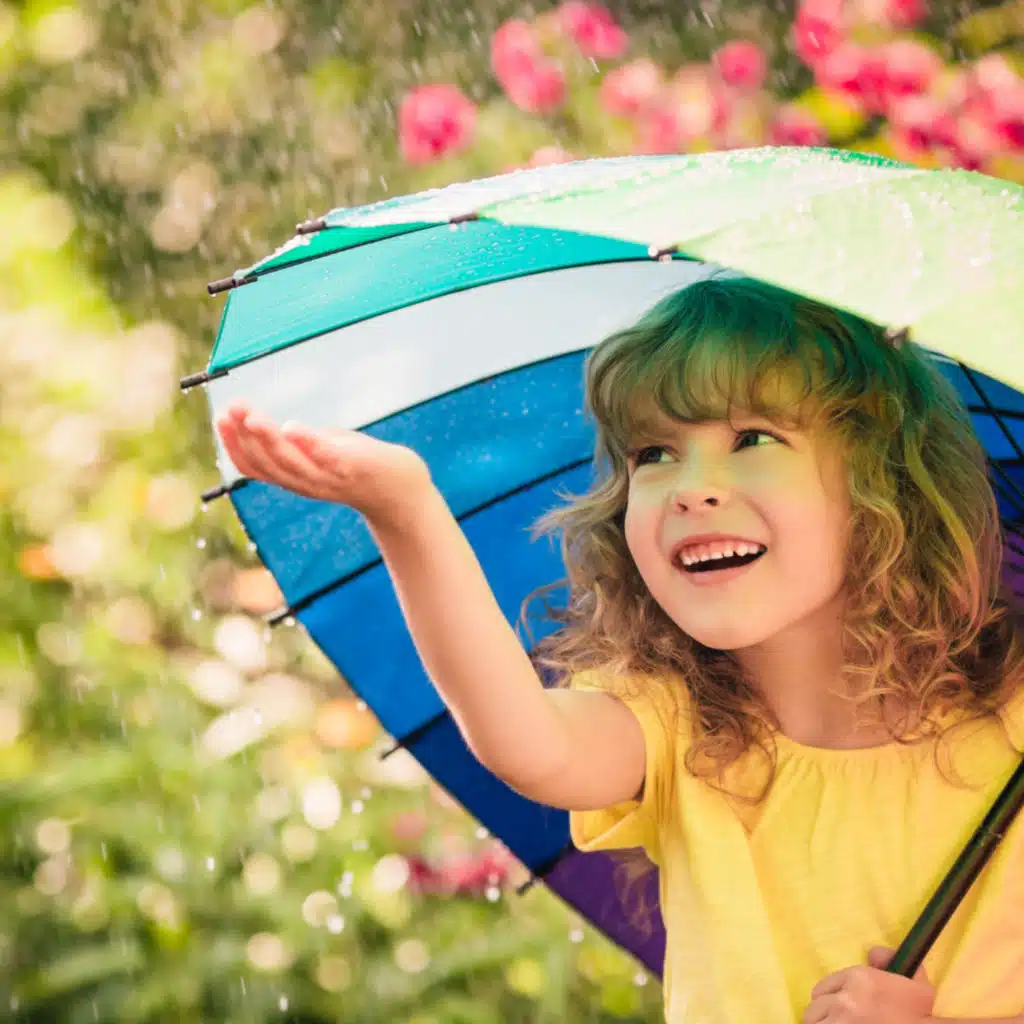 Radiant Resonance: Theta Waves, Rain for Baby