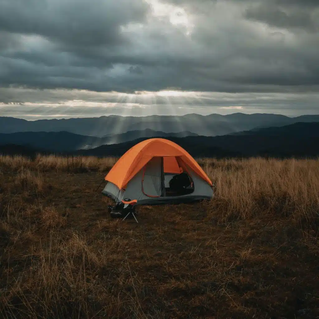 Relaxation Paradise: Rain on Tent and Wind for Calm Moments
