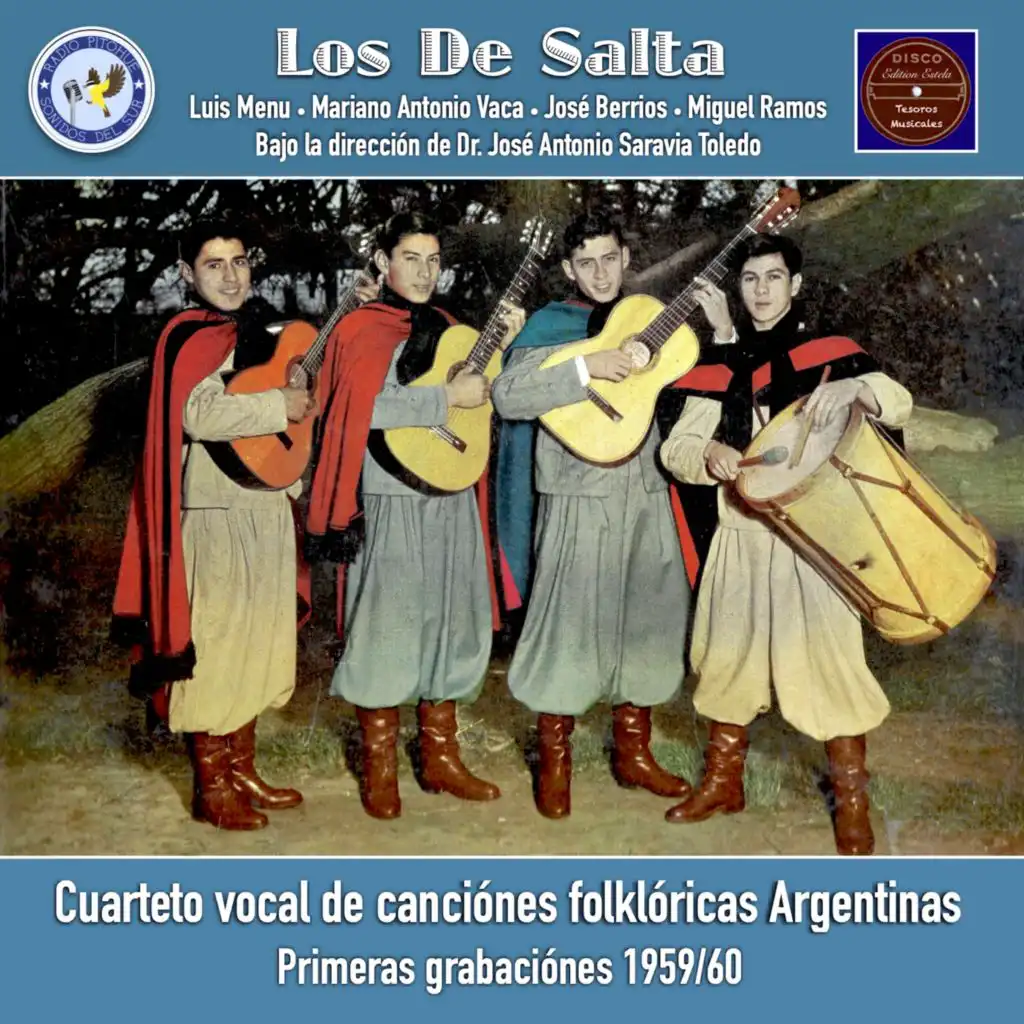 Cuarteto vocal de canciónes folklóricas Argentinas
