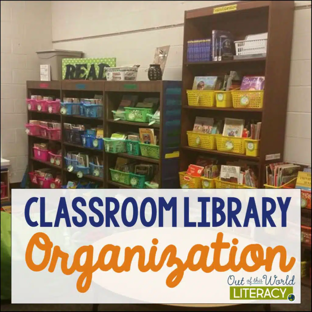 Classroom Library Organization