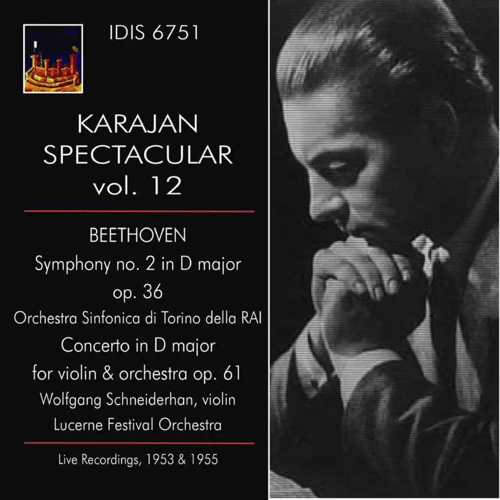 Violin Concerto in D Major, Op. 61: II. Larghetto (Remastered 2023) (Live)