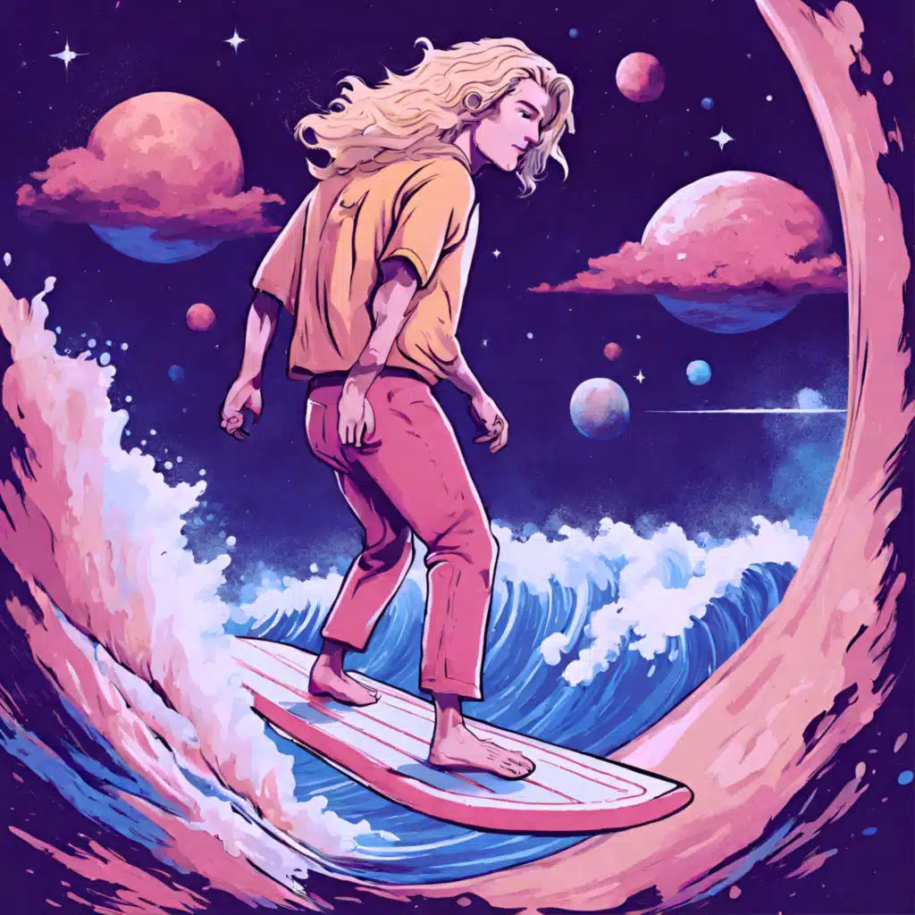 Cosmic Surfer