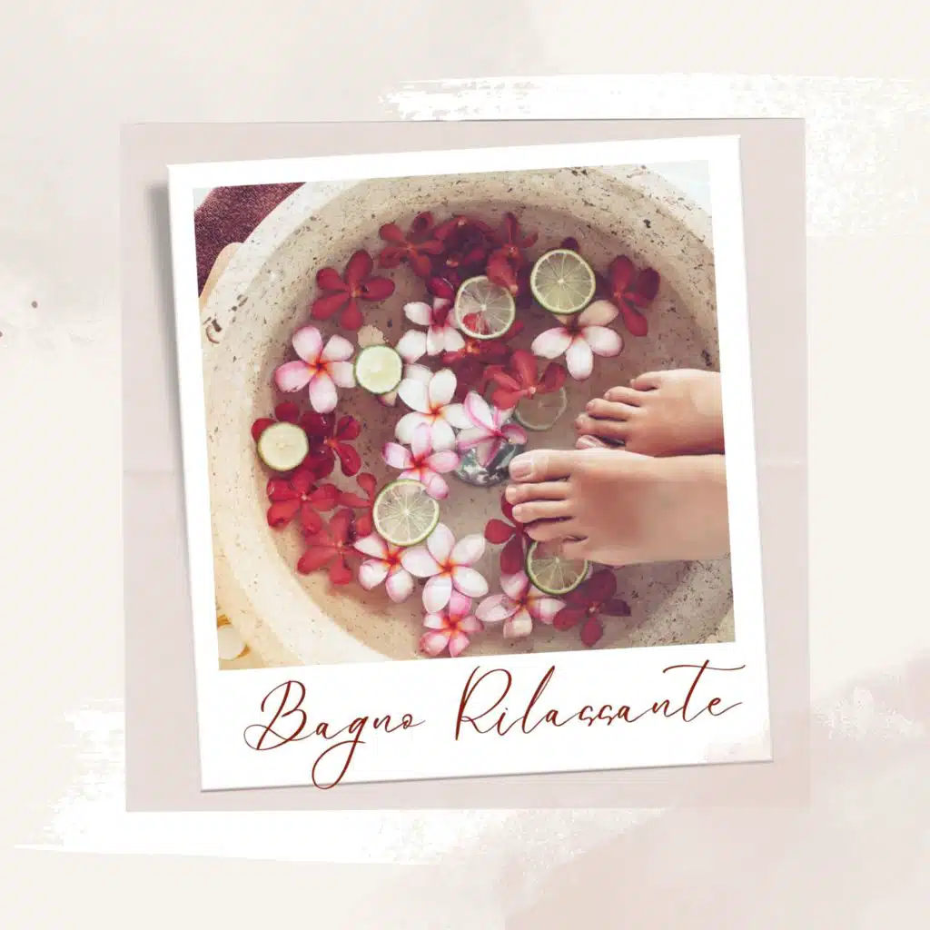 Bagno rilassante: melodie dolci e suoni d'acqua