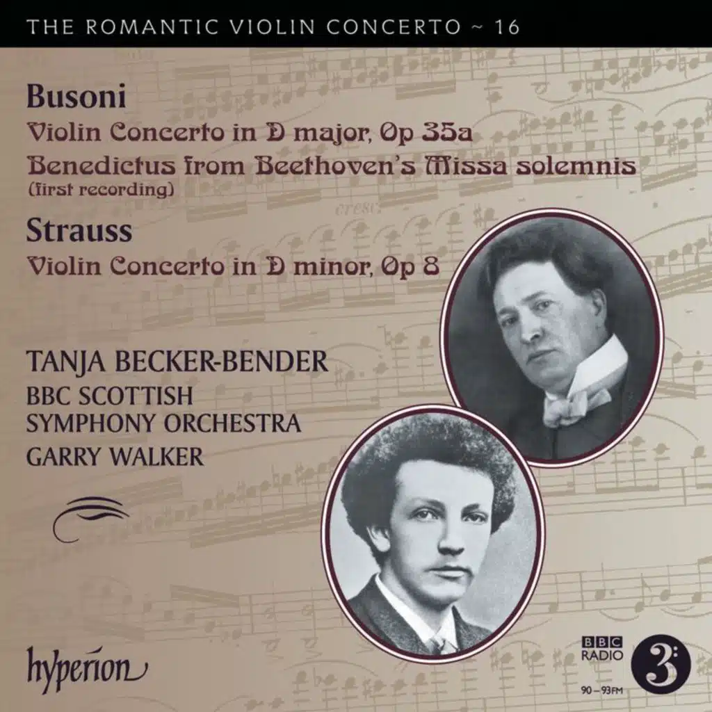 R. Strauss: Violin Concerto in D Minor, Op. 8: I. Allegro