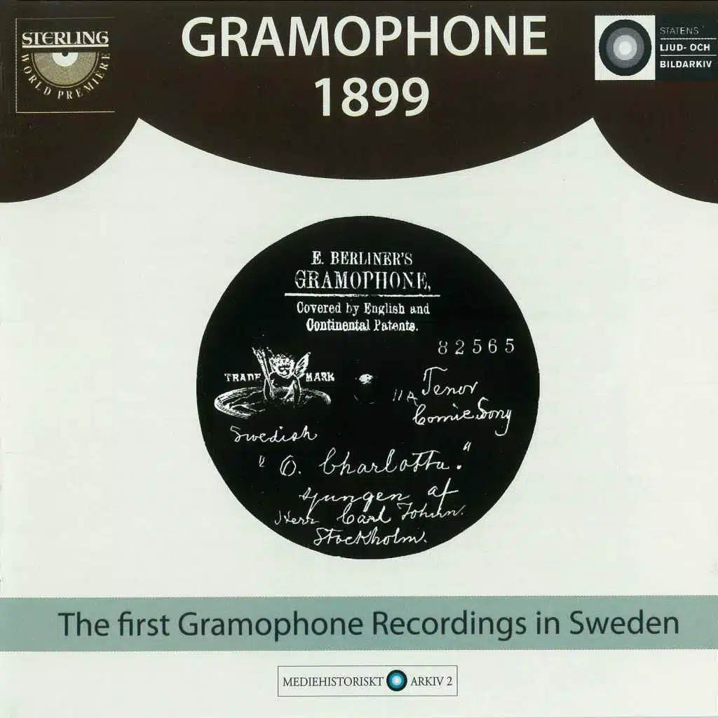 Gramophone 1899: The First Gramophone Recordings in Sweden