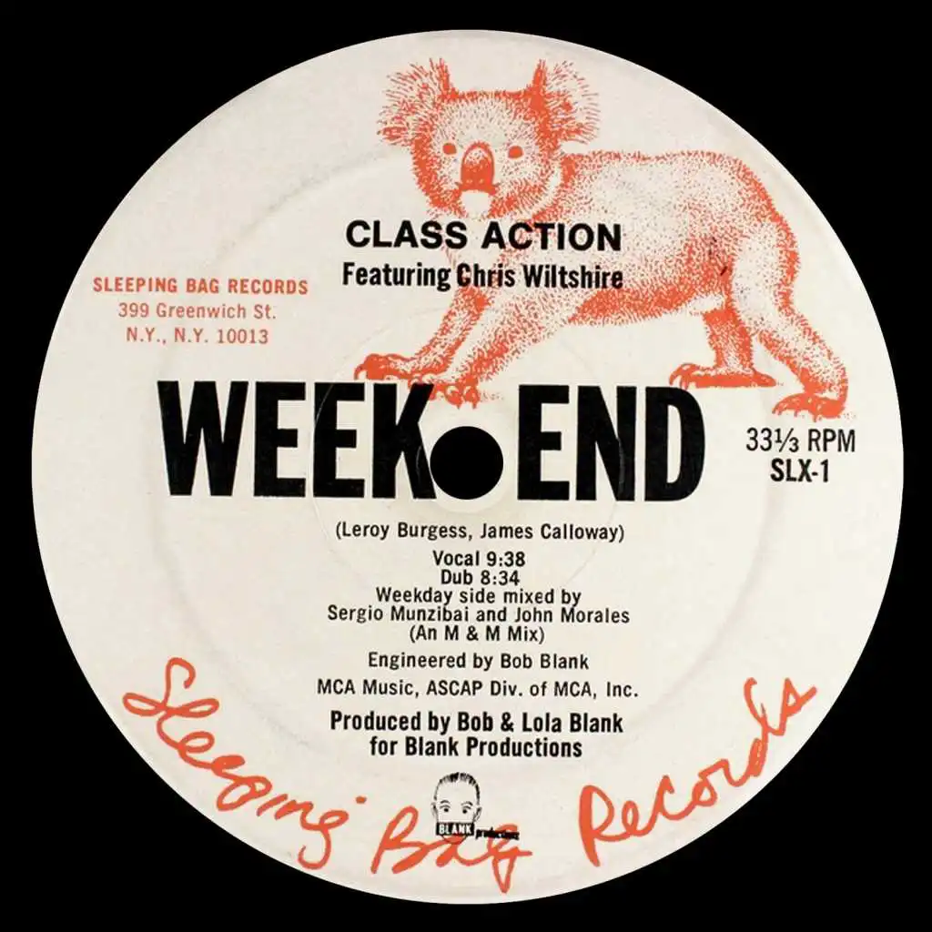 Weekend (Larry Levan Mix) [feat. Chris Wiltshire]