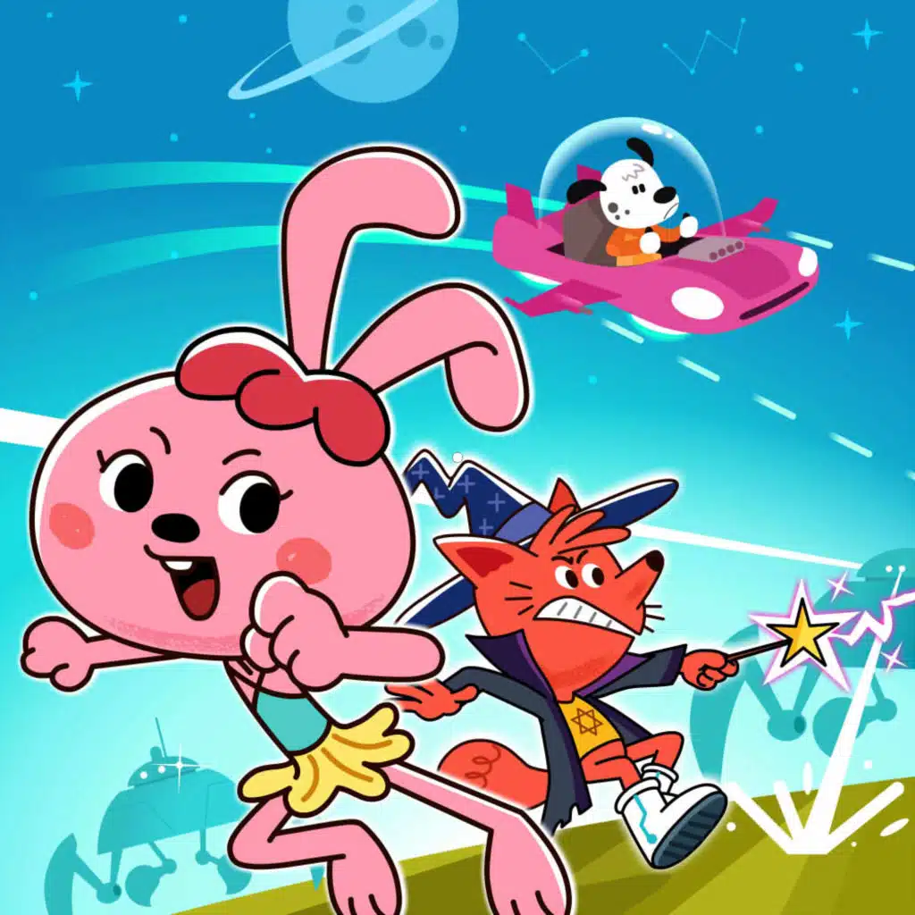 Blasting Off丨Roaming Around Space丨The Adventures of Foxie and Bunny Coco S11E1