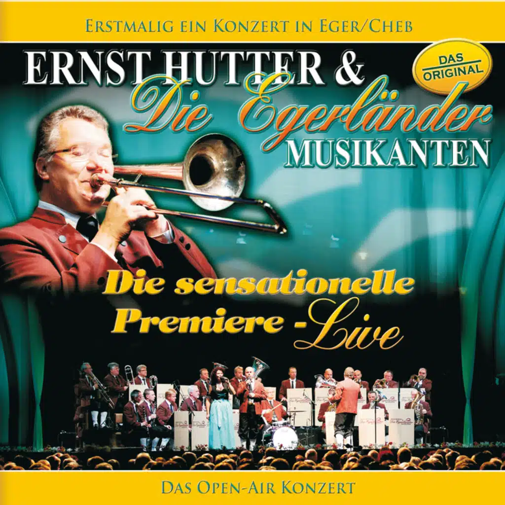 Ernst Hutter / Die sensationelle Premiere - Live / Erstmalig ein Konzert in Eger/Cheb - Das OPEN-AIR Konzert