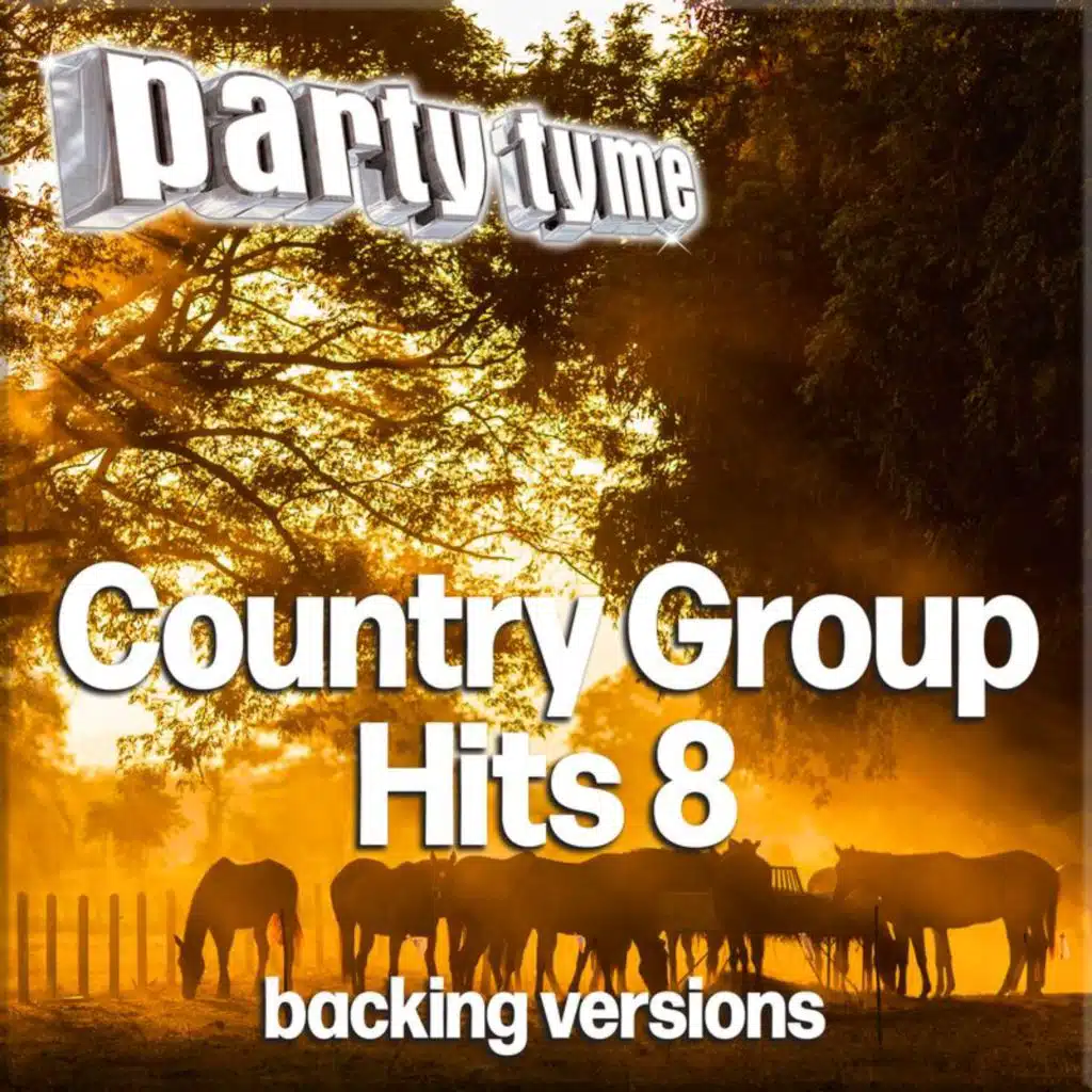 Country Group Hits 8 - Party Tyme (Backing Versions)