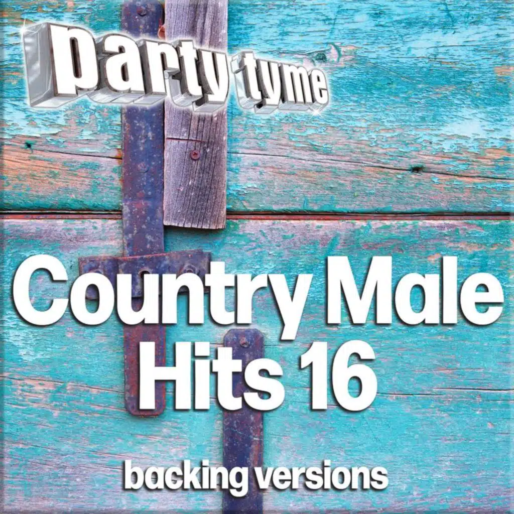 Country Male Hits 16 - Party Tyme (Backing Versions)