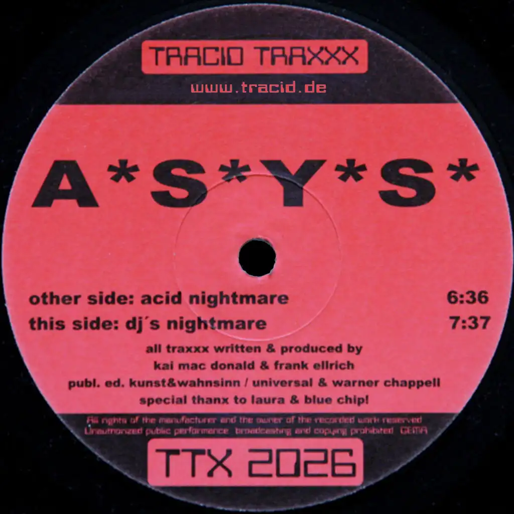 Acid Nightmare (Radio Cut)