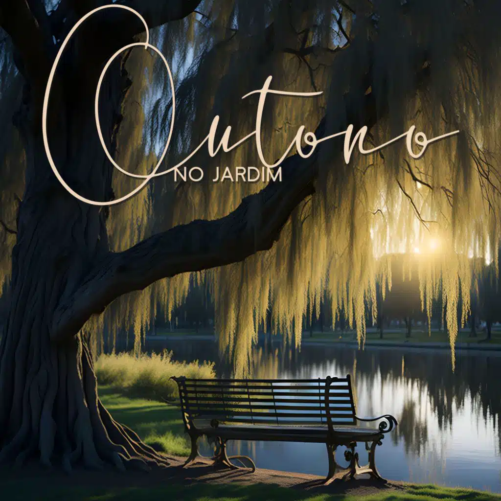 Outono no jardim (Sons suaves da natureza, chuva nostálgica de outono, relaxamento sob o salgueiro-chorão)