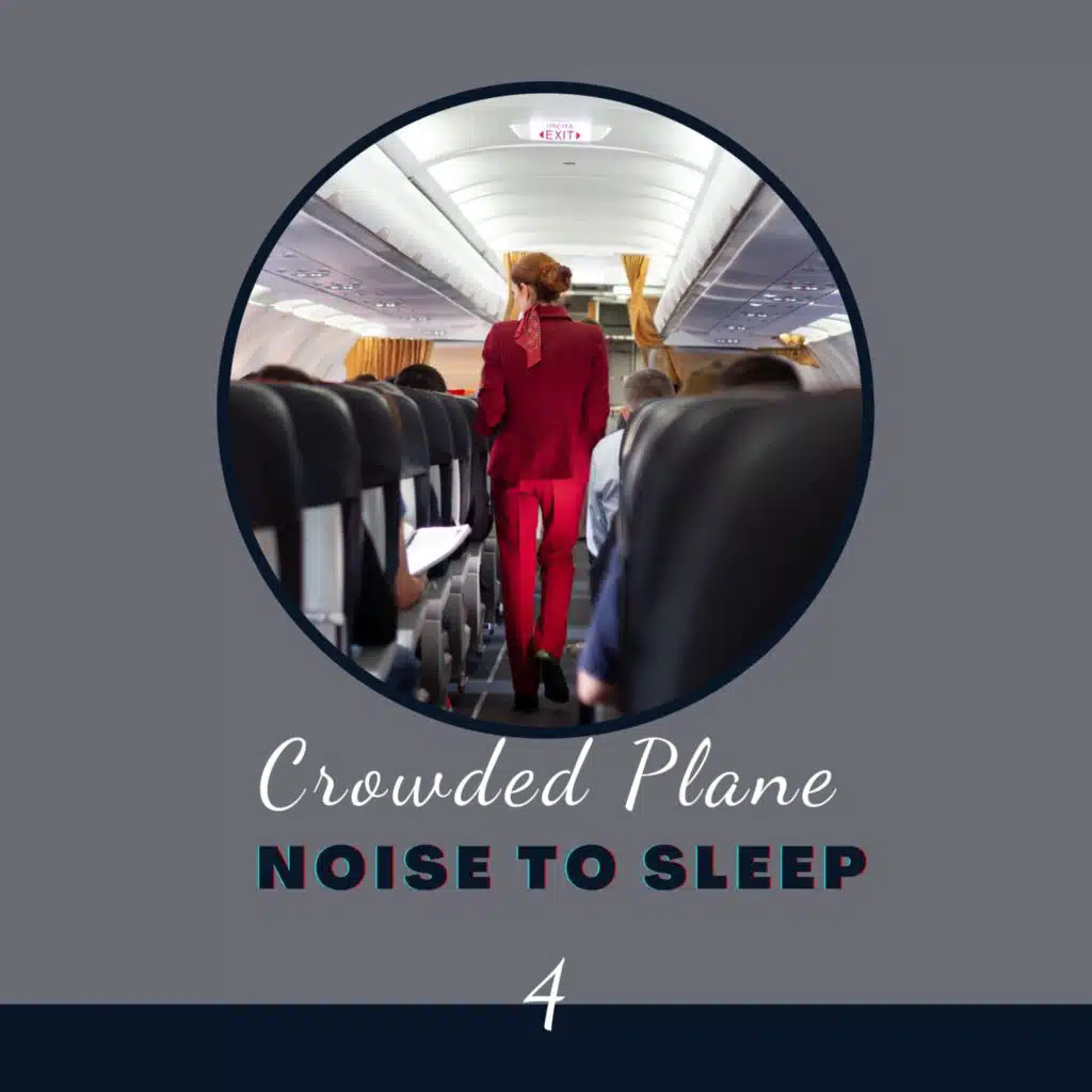 Sleepy Airplane Cabin (Crowd Sound)