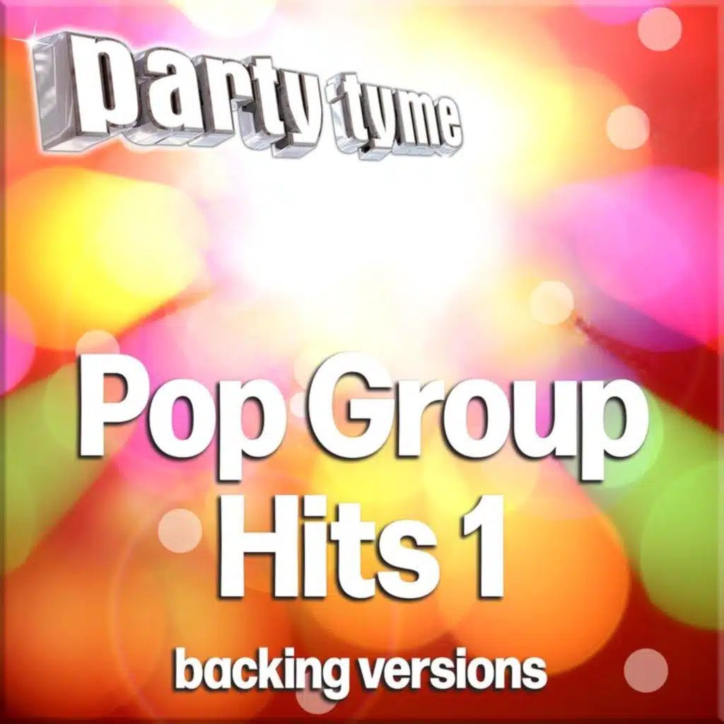 Pop Group Hits 1 - Party Tyme (Backing Versions)