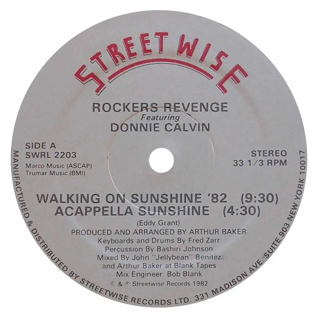 Rockin' on Sunshine (feat. Donnie Calvin)