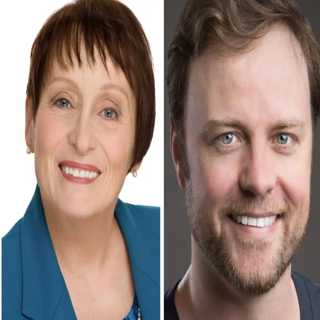 Ilona Dulaski and Tom Story