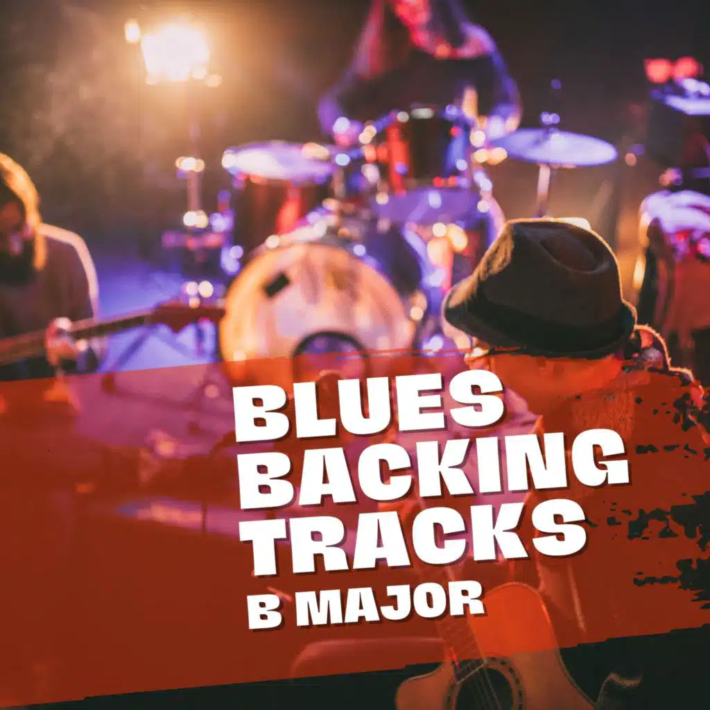 B Major Blues Backing Tracks, Loopable No Fade, 100 to 150 BPM