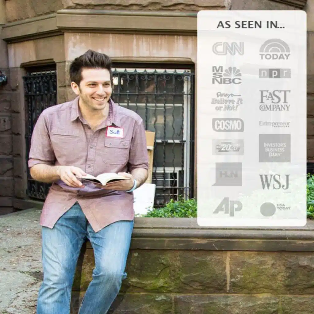 150-Building a Career for Yourself By Wearing a Nametag Every Day: Interview With Scott "The Nametag Guy" Ginsberg