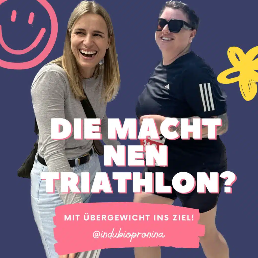 Die macht nen Triathlon? Mit Übergewicht ins Ziel!