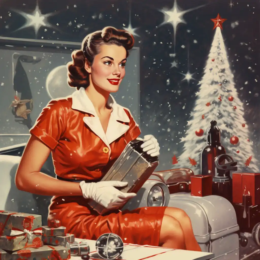 Christmas Carols Amidst Snowy Splendor