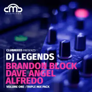Clubmixed Presents DJ Legends Vol. 1 Triple Mix Pack - Brandon Block, Dave Angel, Alfredo